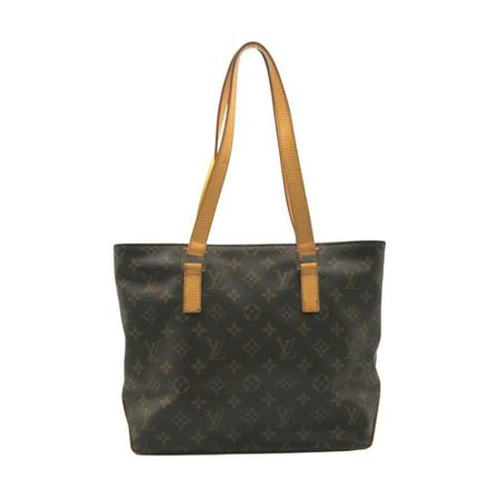 Louis Vuitton Vintage, Pre-owned Cabas Piano Monogram Tote Bag Bruin, Dames, Maat:ONE Size,Canvas