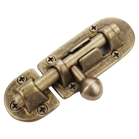 Barrel Bolt Spenne Gate Lås Gate Skyve Bolt Lås