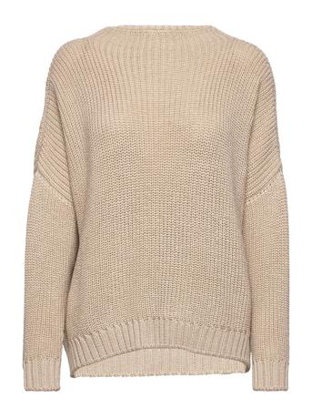Laumės Sweater Pullover Beige The Knotty S*Betinget Tilbud