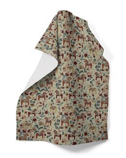 Kökshandduk Leksand mini Röd - Kök - Arvidssons Textil