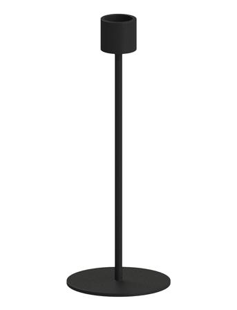Candlestick 29Cm Home Decoration Candlesticks & Tealight Holders Candlesticks Svart Cooee Design