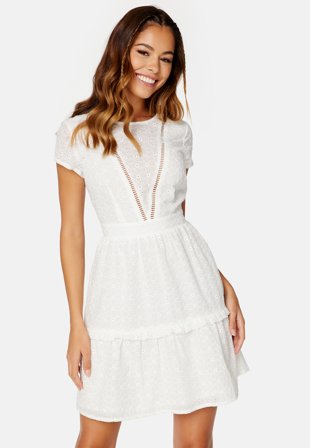 Bubbleroom Occasion Frantella Dress White Klær