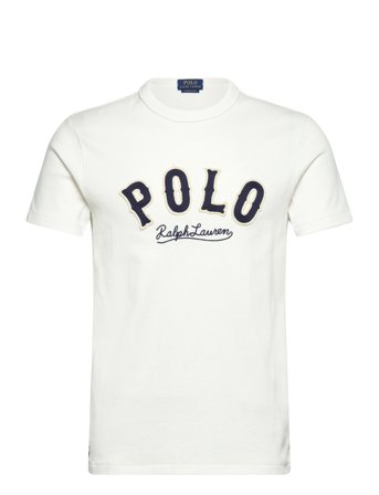 Polo Ralph Lauren Custom Slim Fit Western-Logo T-Shirt - Cream - M