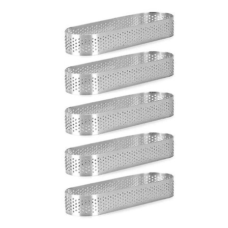 Fransk perkompatibel med Tart Ring Värmebeständig Mousse Cake Moulds Cirkel
