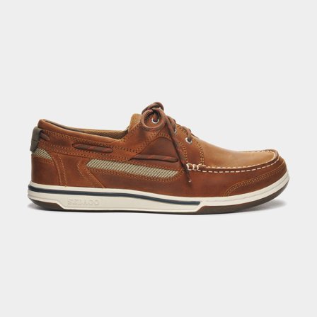 Bootschoenen Heren - Zeilschoenen / bootschoenen Sebago Triton Three Eye FGL, Brown Cinnamon (922), heren, EU 41.5 (US 8 / 26.5 cm)