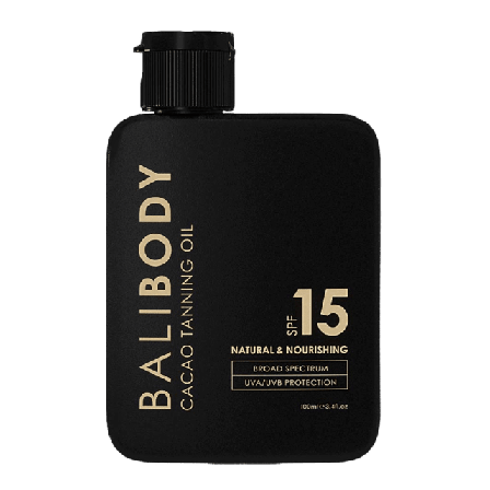 BALI BODY Cacao Tanning Oil SPF15 Solskydd & solvård Unisex 100ML