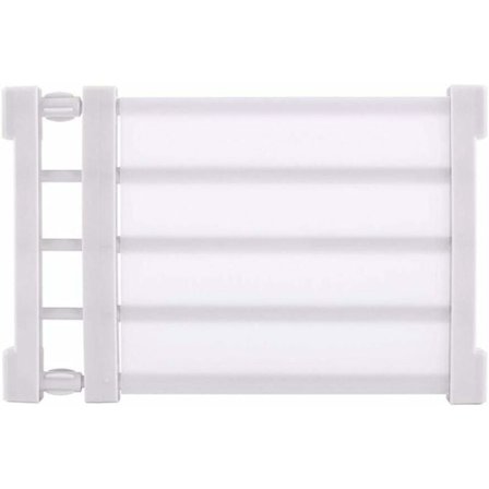 1 st teleskopisk skiljevägg för garderob