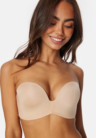 Wonderbra Perfect Strapless Bra Beige 90D
