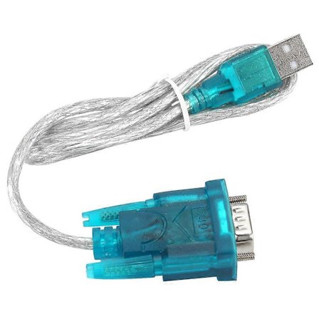 USB til RS232 Seriell Adapter For PLC Programmeringskabel, USB 2.0 RS232 Konverter, Windows Linux Mac Kompatibel