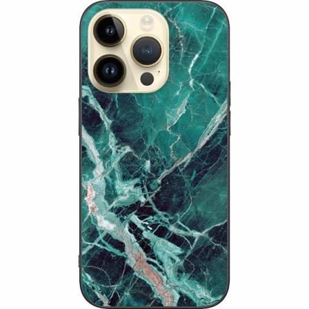 Apple Iphone 14 Pro Svart Skal Marmor
