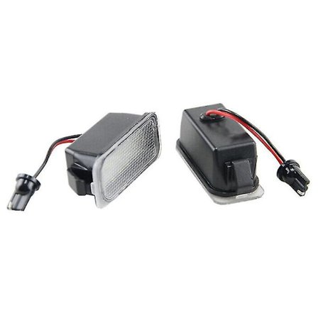 2X LED-nummerlys for bilskilt til FOCUS II FIESTA VII MONDEO IV KUGA 2008-2019