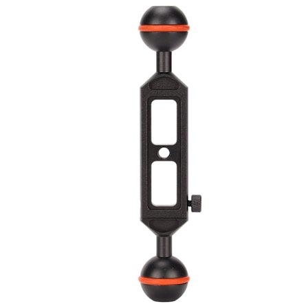 Aluminiumlegering Undervattens Stroboskoplampa Anslutningskula Huvud Dykarkamera Bricka