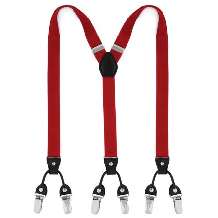 Smarte Røde Seler til mænd - Clip-on seler