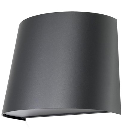 Westal Mini Vægarmatur 9,5 W, 625 lm, 160 x 185 mm antracit, Belysning