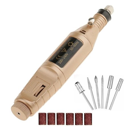 Sähköinen kynsiviila 6 terällä