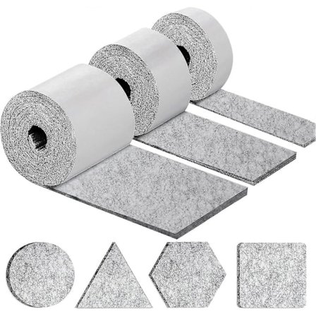 Huonekalujen Suojat Lattialle, Huopatassut Huonekalujen Jalkoihin Tuolin Jalkoihin, Itsekiinnittyvät, Naarmuuntumisenesto ja Vähentävät Melua - 