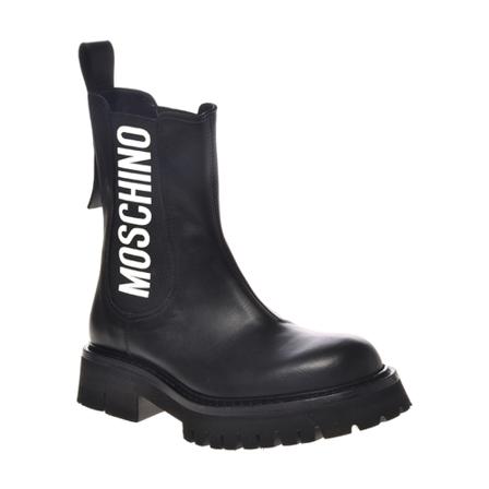 Moschino - Stövlar - Svart - Herr - Storlek: 44 Eu, Herr, Storlek: 44 EU