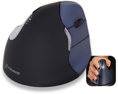 EVOLUENT VerticalMouse 4 Right Wireless - vertical mouse - 2.4 GHz