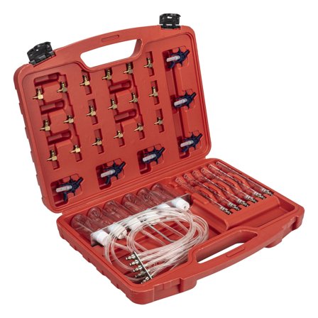 PELA 494404 Dieseltester med 4 stykker innsprøytningsadaptere, Verksted & bil