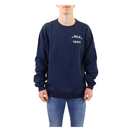 In Gold We Trust, Sweatshirts Niebieski, Mężczyzna, Rozmiar: 2XL