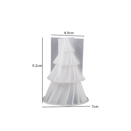 Stearinlys Silikoneform Kage Harpiksform LILLE LILLE