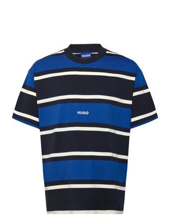 Nariles Tops T-Kortærmet Skjorte Blue HUGO BLUE