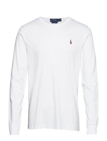 Custom Slim Soft Cotton Tee White Polo Ralph Lauren