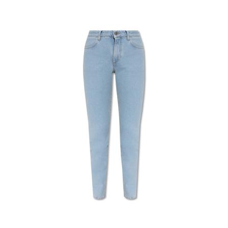 The Attico, Skinny jeans Blauw, Dames, Maat:W28
