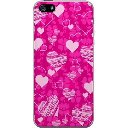 Yhteensopiva Puhelinkuori Apple Apple iPhone 5 PopSydänKuviointi