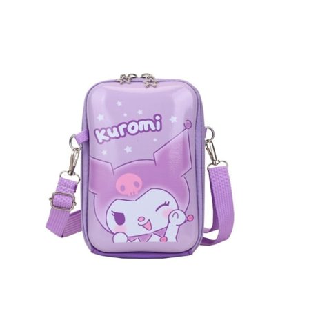 Sanrio Kuromi Messenger Taske til Kvinder Anime Hardshell Taske