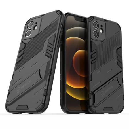 iPhone 12 støtsikker veske med Kickstand ThinArmor V2 Orange