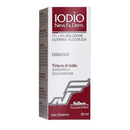 Iodio Soluzione Cutanea Alcoolica 20ml
