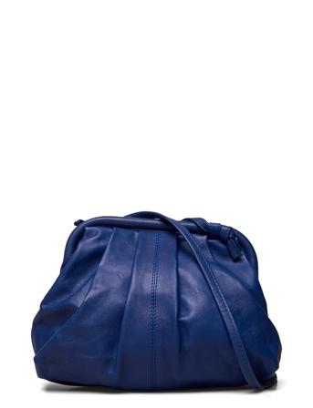 Eco Lamb Brianna Bag Bags Crossbody Bags Blå Becksöndergaard