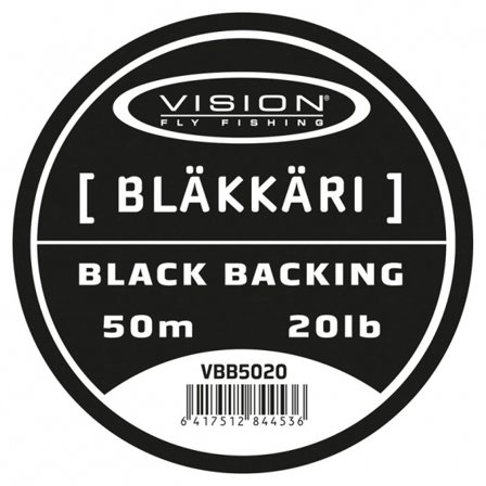 Vision Bläkkäri 150m 30lb, Black Backing