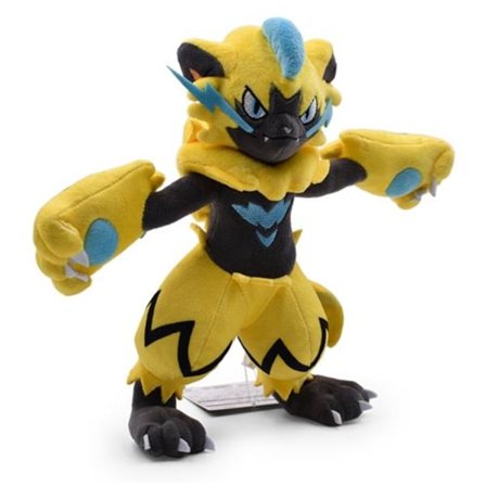 Mjukisdjur Pokémon Zeraora Tomy 25 cm - Gul