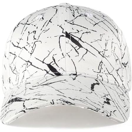 Fashion Baseball Cap til kvinder og mænd - Justerbar voksenhat til sommerløb, sport, vandreture, strand, udendørs golf - Unisex (hvid 55-61 cm)