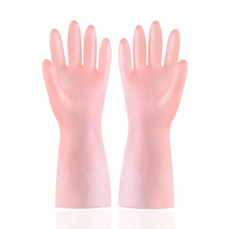 Gummihansker Husholdningshansker ROSA Pink