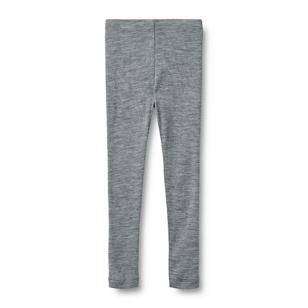 WHEAT Wool Leggings Agi Melange Grey Str 128/8 år, Tøj & Bolig, Børnetøj, Børnestrømpebukser