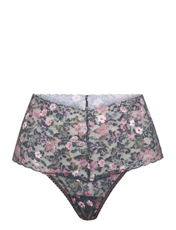 Hanky Panky Rero Lace, Myddelton Retro Thong Stringit Alusvaatteet Monivärinen/Kuvioitu Hanky Panky