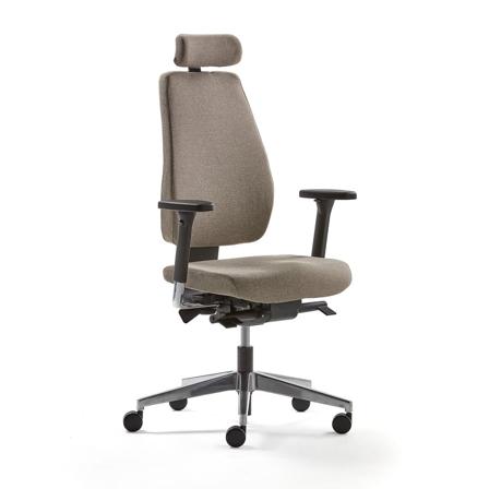 Kontorsstol, beige