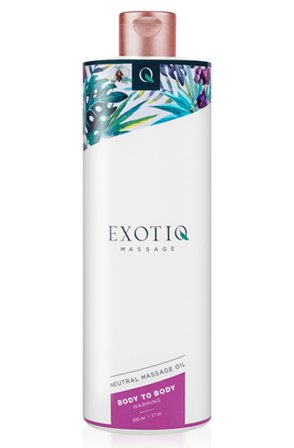 Exotiq Body To Body Warming Massage Oil 500ml - Woome.pl