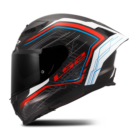 Umpikypärä LS2 Dragon FF807 Subic Valkoinen/Sininen/Punainen XXS