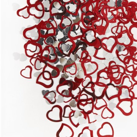 Konfetti Hjärtan - olika former