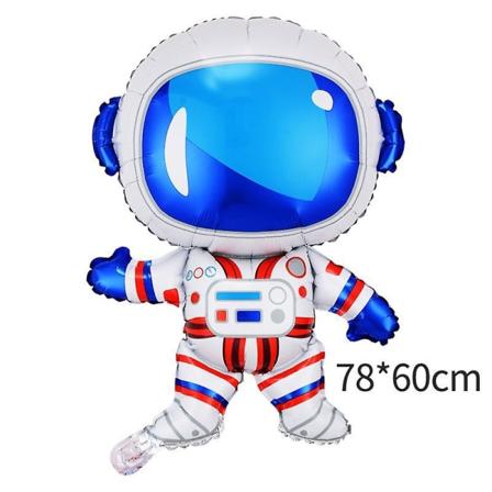 Det ydre rum Fødselsdagsraketballoner Astronaut Folieballoner Ufo-ballon Børn Drenge Outer Space Univers Fødselsdagsfest Balonlegetøj style 4