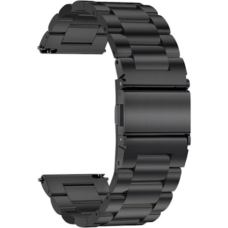 Rustfrit stål metalarmbånd - Sort (20 mm)