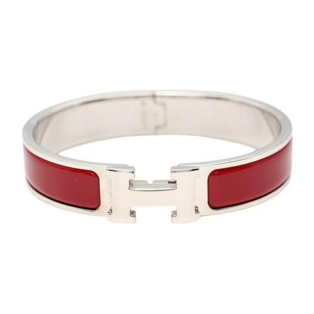 Hermès Vintage Pre-owned Bracelet röd, Dam Vintage Smycken, Dam, Storlek: ONE SIZE