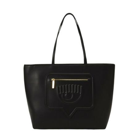 Chiara Ferragni Collection, Shoulder Bags Zwart, Dames, Maat:ONE Size,stof