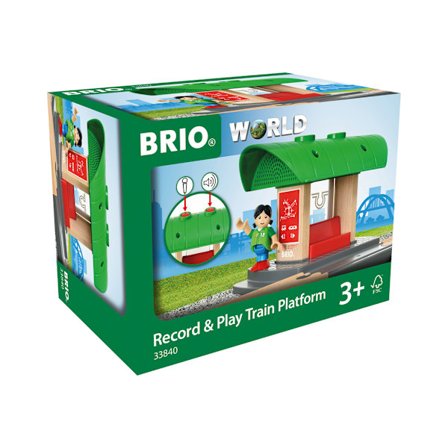 Brio Record & Play Tågstation