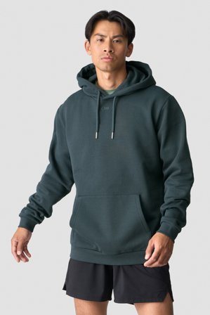 ICANIWILL - Everyday Hoodie Men Dark Green - Heren - sportkleding van ICIW