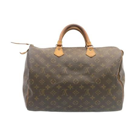 Louis Vuitton Vintage Pre-owned Speedy 30 Monogram HandTas , Bruin , Dames , Maat: ONE Size Vintage Tassen